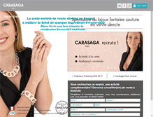 Tablet Screenshot of bijoux-carasaga.com